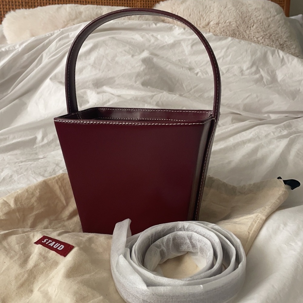 Brand new Staud Edie Leather Bag